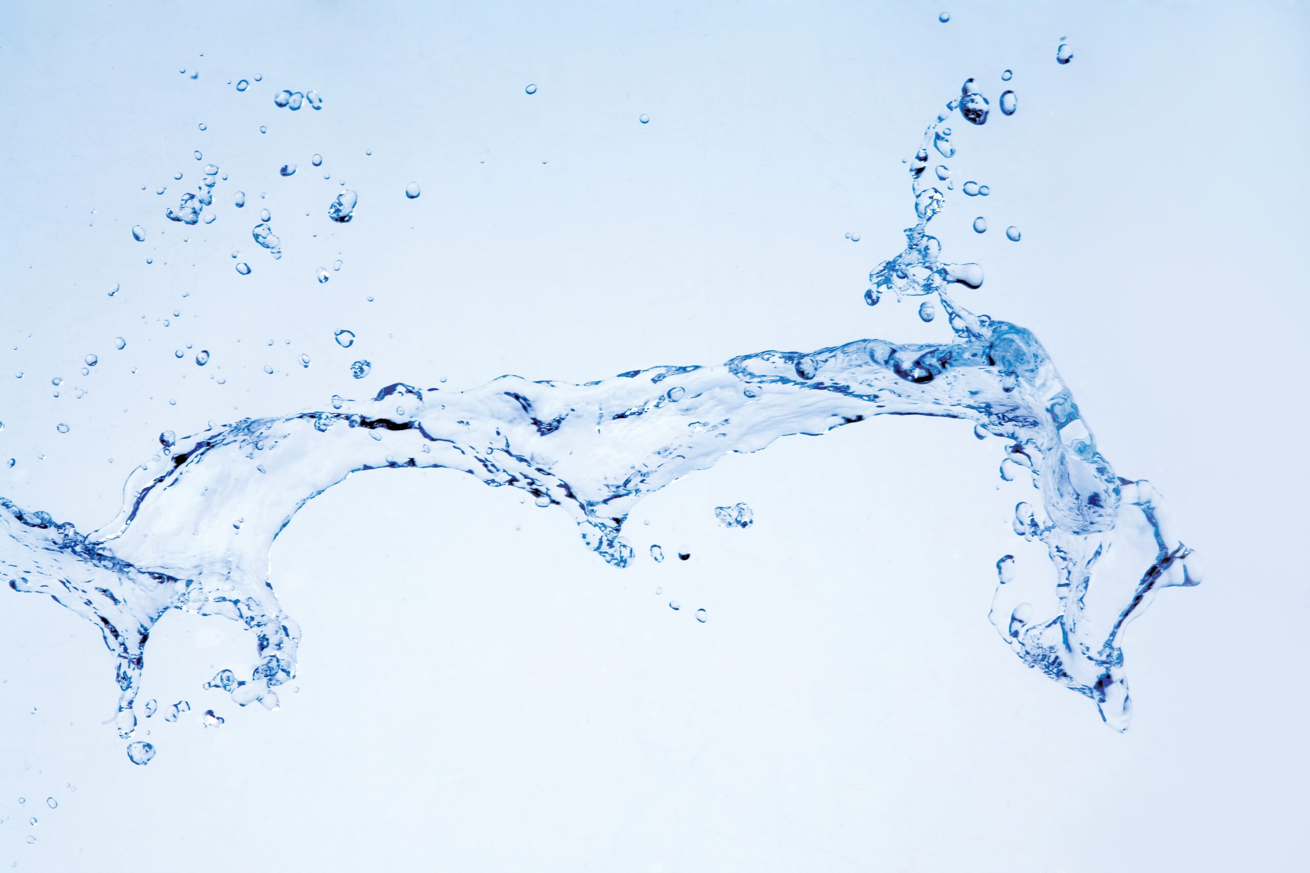 An image of water flowing